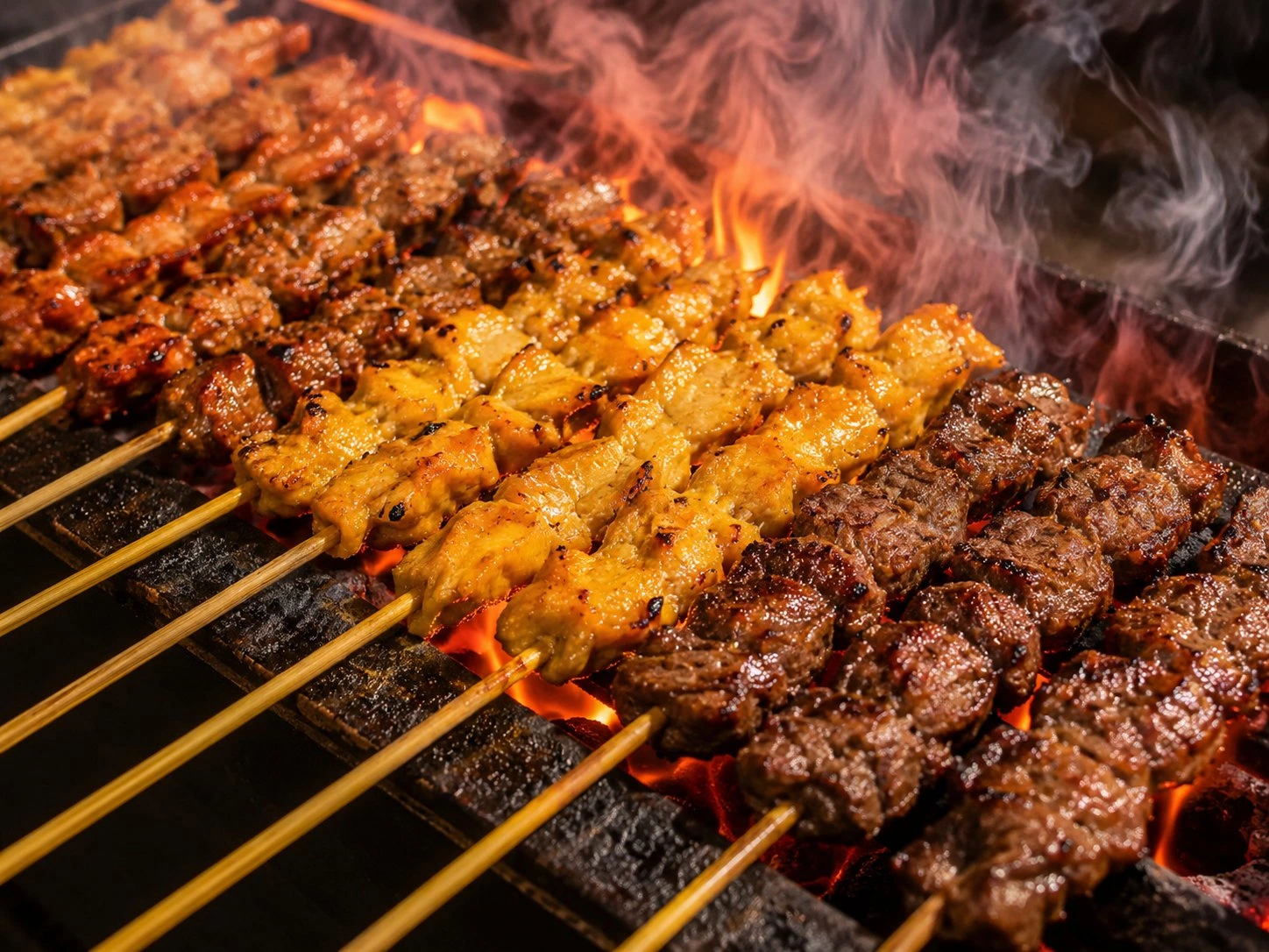 JoeRoastLamb satay close-up
